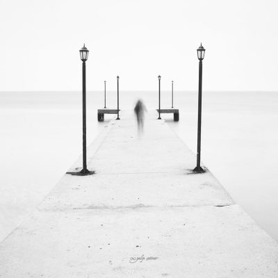 longexposure on the pier in black&white