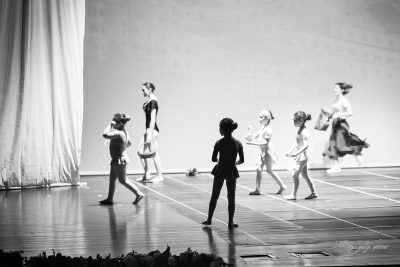 rehearsal for the ballet show